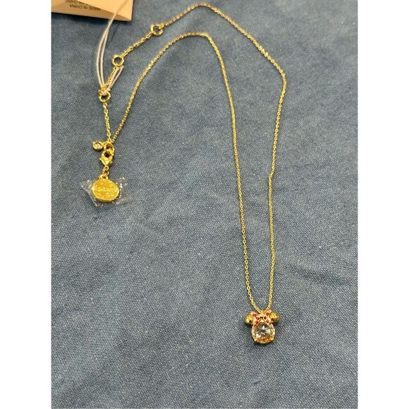 Disney x Kate Spade NEW necklace - Minnie Mouse clear - Picture 7 of 10